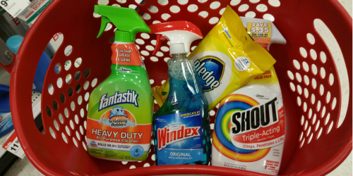 Wow! $3/3 Windex, Scrubbing Bubbles, Shout or Pledge Coupon ~ Stock Up at Target