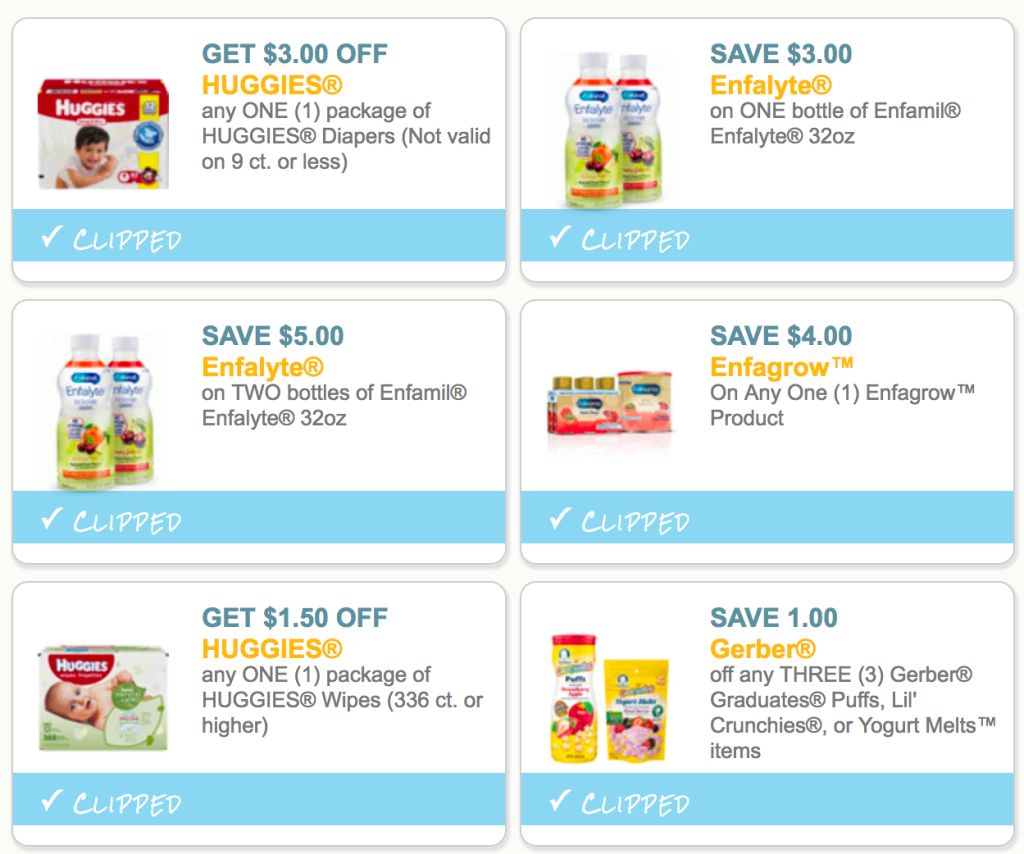 Top Baby Coupons 