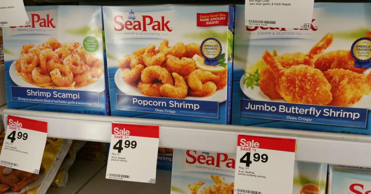 New $0.75/1 SeaPak Product Coupon = Nice Deals at Target