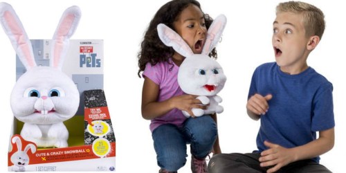 ToysRUs: The Secret Life of Pets Interactive Stuffed Figure Only $29.99 Shipped (Regularly $49.99)