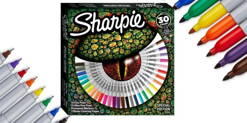 Walmart.com: Sharpie Permanent Markers 30-Pack Only $10 + Bonus Coloring Pages