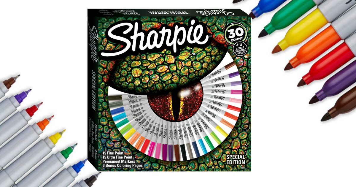 Walmart Com Sharpie Permanent Markers 30 Pack Only 10