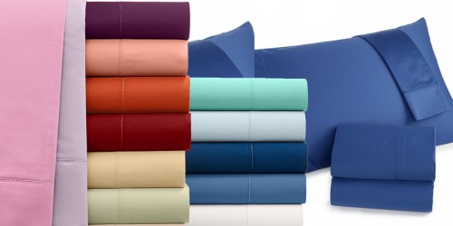 Macys.com: Extra 15% Off Home Items = 500 Thread Count Twin 3-Piece Sheet Set Only $33.99 (Reg. $70)