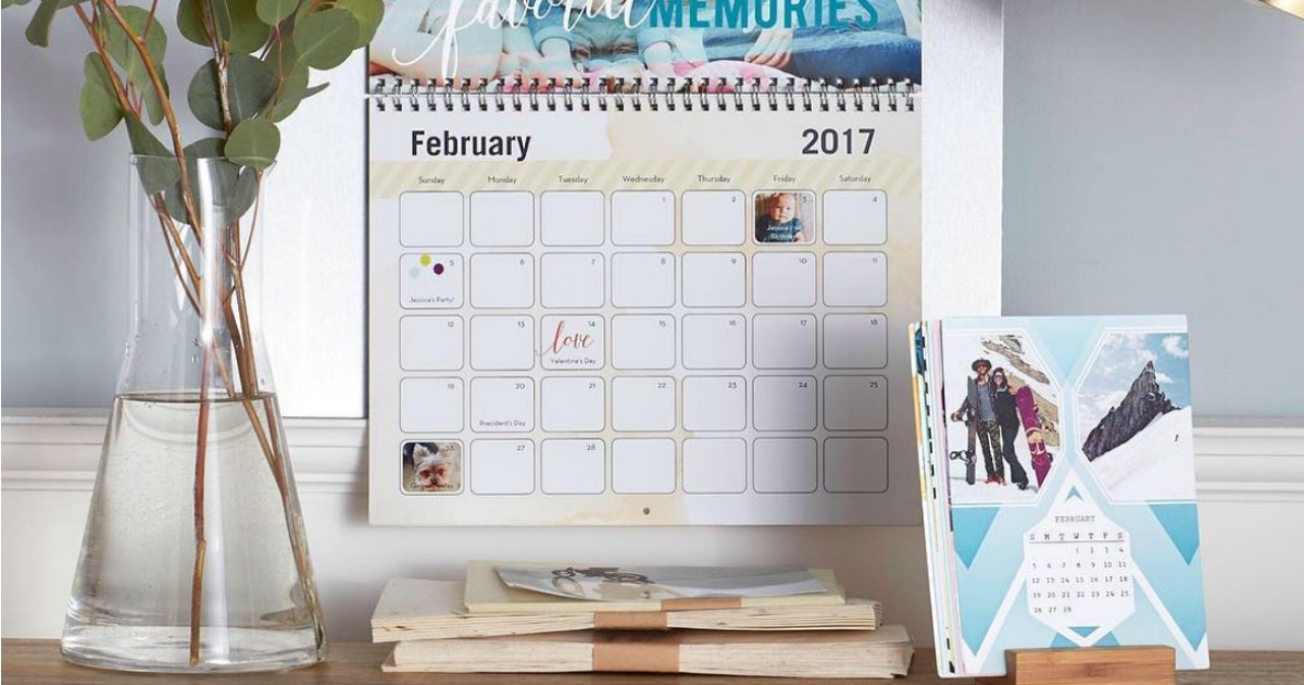 Shutterfly: FREE Easel Calendar or 8×11 Wall Calendar ($24 99 Value