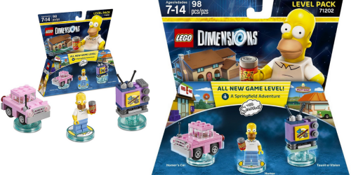 Amazon: LEGO Dimensions Simpsons Level Pack Only $8.55 (Regularly $29.99)