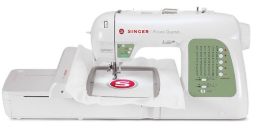 Singer Futura Quartet Sewing & Embroidery Machine Only $375 Shipped (Regularly $549)