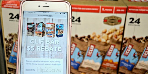 Sam’s Club: $5 PayPal Rebate w/ ANY Clif Bar Purchase (Text Offer) – Just 57¢ Per Bar