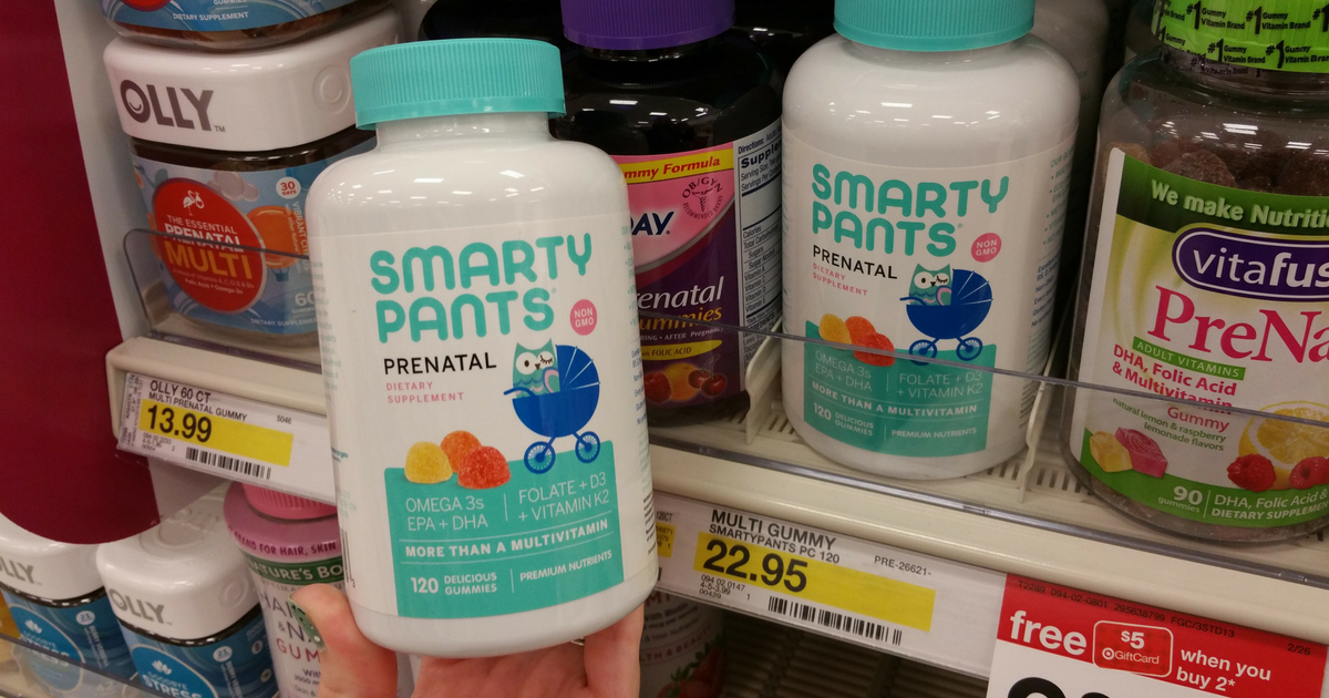 smarty pants organic prenatal
