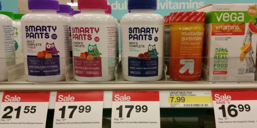 Target: SmartyPants Men’s Multivitamins 120ct Only $2.79 (Regularly $19.99)