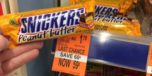 Buy 1 Get 1 Free Snickers Coupon = Possibly ONLY 30¢ Each at Walgreens + More
