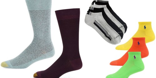 Lord & Taylor: Save BIG on Men’s Socks (Polo Ralph Lauren, Calvin Klein & GoldToe Brands)