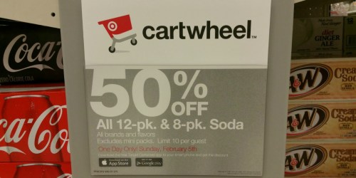 Target Shoppers! Over 50% Off Soda (Today Only) = Coke 12-Pack Only $2 + More