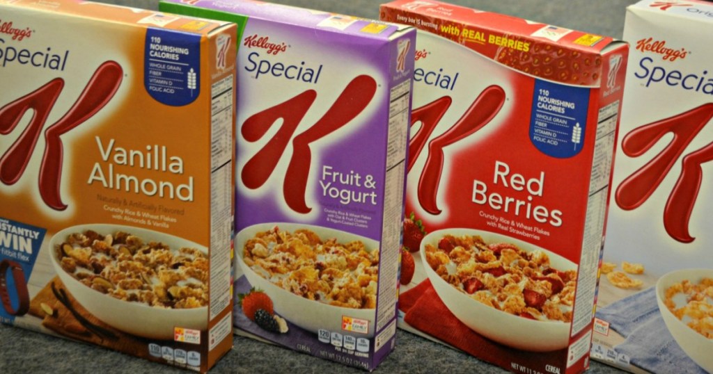 Walmart: Kellogg's Special K Cereal Only $1.78 Each with Rare Buy 2 Get