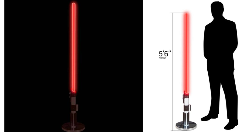 Star Wars Darth Vader Lightsaber Floor Lamp Only 71 99 Shipped