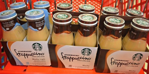 Target: Starbucks Frappuccino 4-Packs Only $3.74 Each