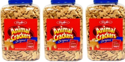 Amazon: Stauffer’s Original Animal Crackers 4lb 14oz Tub Only $5.68 Shipped