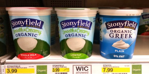 Target: Stonyfield Organic Yogurt Quarts Just $1.70 (Regularly $3.99) + More