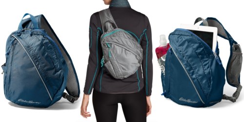 Eddie Bauer Stowaway Packable Sling Bag Only $15 (Regularly $30) & More