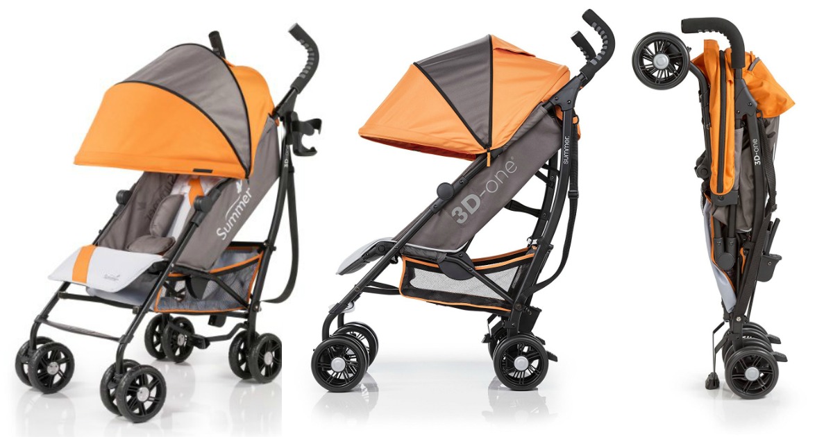 3d one summer infant stroller