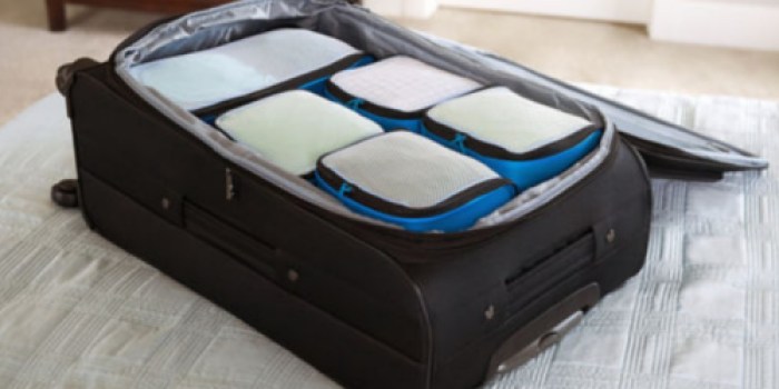eBags Ultralight Super Packer 5-Piece Set Travel Organizer Cubes Only $24 Shipped