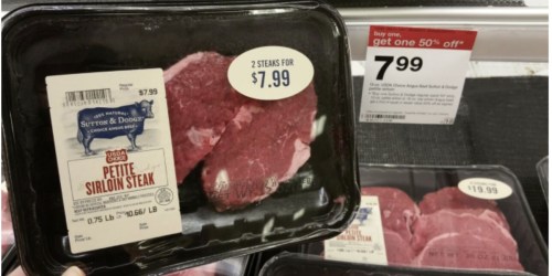 Target: Over 40% Off Sutton & Dodge USDA Choice Angus Beef (Two Days Only)