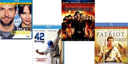 Target.com: Select Blu-ray Movies Only $4 Each (Regularly Up to $29.98)