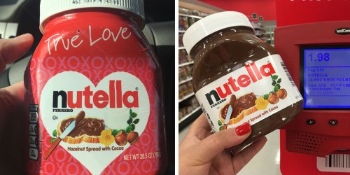 Target: LARGE Jars of Nutella Hazelnut Spread ONLY 48¢ (Regularly $6.62)