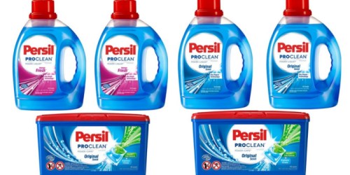 Target.com: Persil Laundry Detergent 100 oz Bottles & Boosters Only $6.99 Each After Gift Card