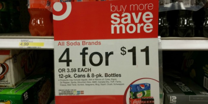 Target: Pepsi, Mountain Dew, Mist TWST or Mug 12 Packs Only $2.06 Each (No Coupon Needed)