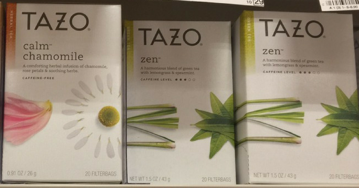 Target Tazo Tea 20 Count Only 1.44 (Today Only)