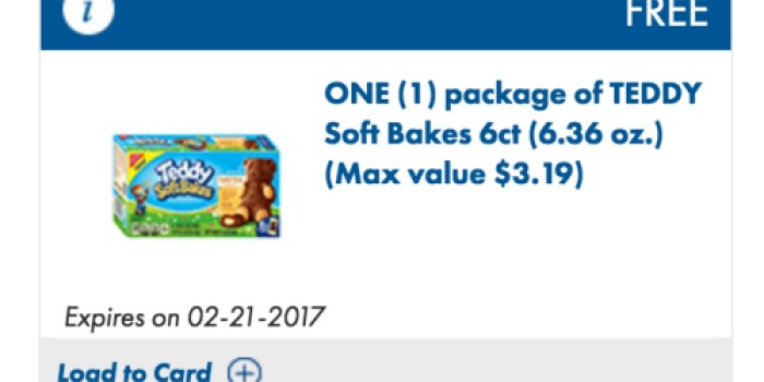 Food Lion: FREE Teddy Soft Bakes 6 Count Package (Clip eCoupon NOW)