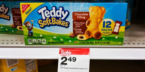 Target: Teddy Grahams Soft Bakes Only $1.24 (Regularly $4.99)