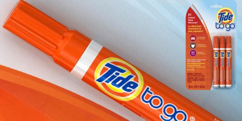Amazon: Tide To Go Instant Stain Remover Liquid Pen 3-Pack Only $2.95 Shipped