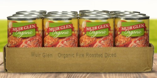 Amazon: 12-Pack Muir Glen Organic Diced Tomatoes 14.5oz Cans Only $12.42 Shipped