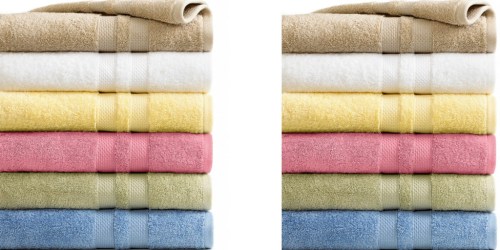Macy’s.com: Sunham Surpreme Bath Towels ONLY $3.97 Each (Regularly $14) + More