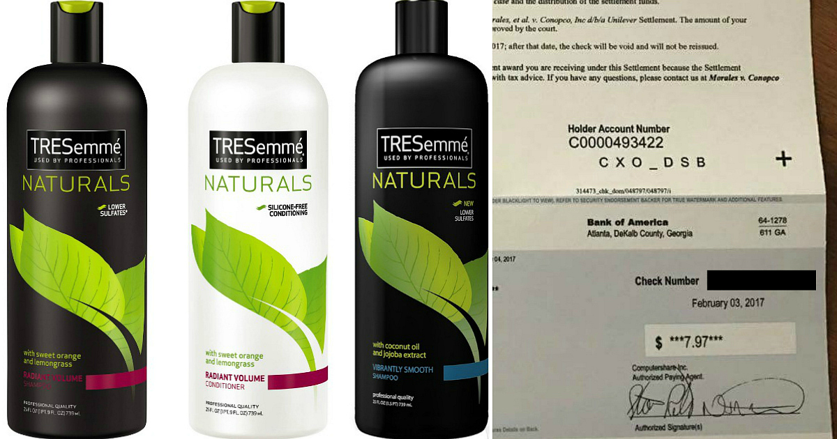 tresemme naturals shampoo