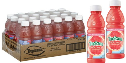 Amazon Prime: Tropicana Juice 24-Pack 10oz Bottles As Low As 44¢ Each Shipped