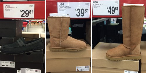 Sam’s Club Reader Find: UGG Slippers Only $29.81 & UGG Boots As Low As $39.81