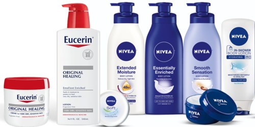 High Value $2/1 Nivea AND Eucerin Coupons = Nivea Body Creme Only $2.58 at Target
