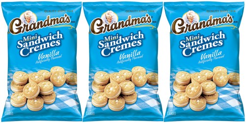 Amazon: 24 Bags of Grandma’s Vanilla Crème Mini Cookies $10.21 Shipped (Just 43¢ Per Bag)