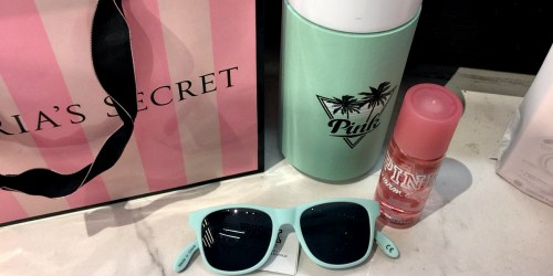 Victoria’s Secret: PINK Mini Body Mist, Water Bottle AND Sunglasses ONLY $8 ($50 Value!)