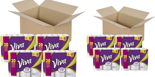 Amazon Prime: Viva Paper Towels 24 BIG Rolls Only $18.98 Shipped (79¢ Per Big Roll)