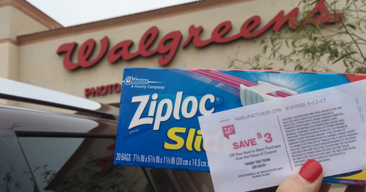 Walgreens Ziploc Storage Bags Only 25¢ Each After Register Reward
