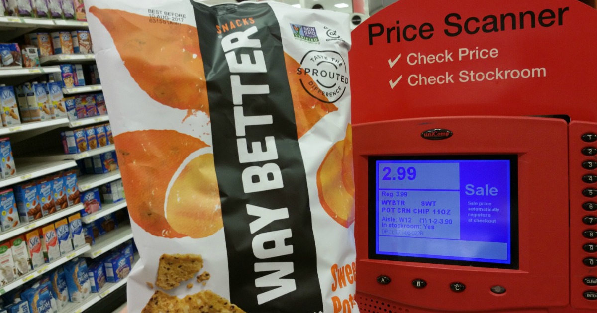Target Way Better Snack Chips Only 24¢