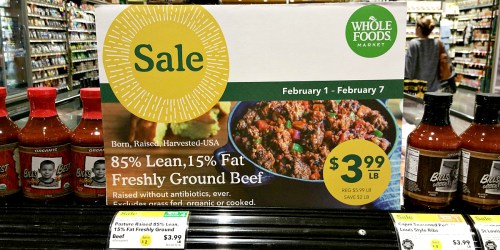 Whole Foods Market App Coupons: $5/$25 Meat Purchase, $1 Off 5 Avocados, $2 Off Guacamole + More