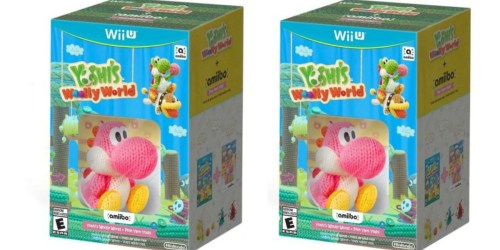 Walmart.com: Yoshi’s Woolly World + Pink Yarn Yoshi Amiibo For Wii U Only $19.96 (Regularly $39.96)