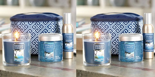 Yankee Candle: 50% Off $50 Purchase Coupon = 2 Greek Isle 4-Piece Travel Sets $30.99 Shipped