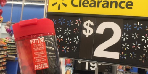 Walmart Clearance Find: Zak! Water Bottles, Cups with Straws & More ONLY $2 Each