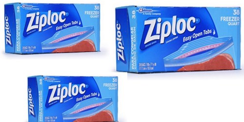 Amazon Prime: Ziploc Freezer Quart Bags 114-Count Only $10.03 Shipped