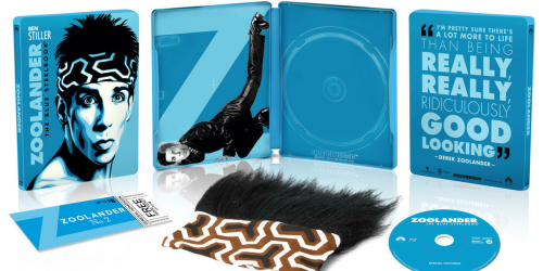 Walmart: Zoolander Blu-ray SteelBook Set w/ Headband Only $14.78 (Regularly $29)